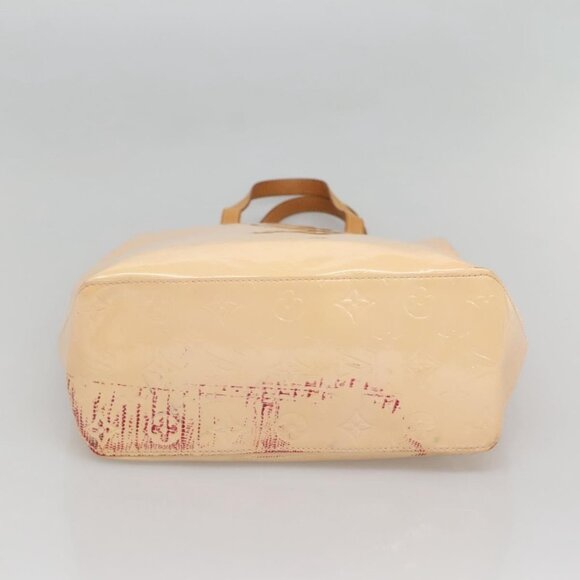 LOUIS VUITTON Vernis Reade MM Hand Bag Marshmallow Pink - Picture 9 of 16